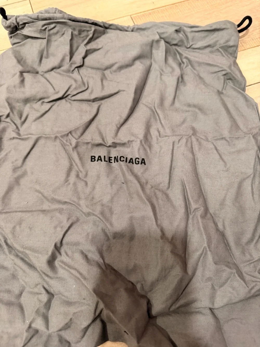Balenciaga Gray Drawstring Dust Bags - Pair